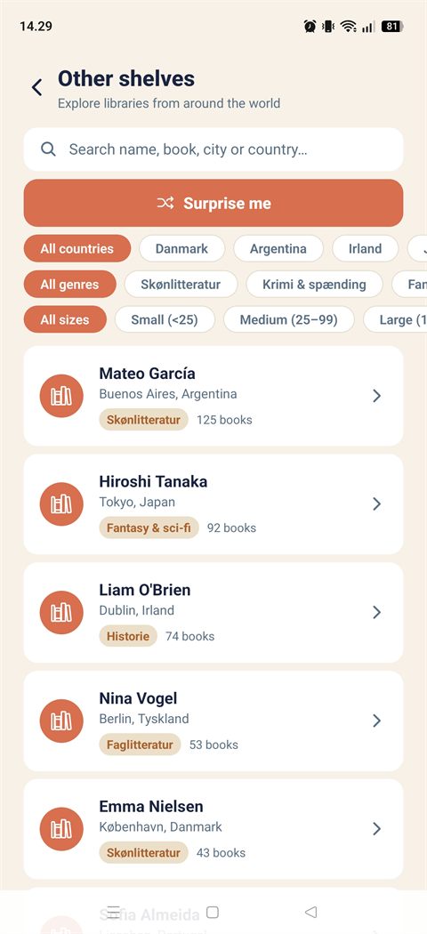 Discover libraries from around the world