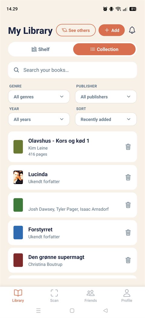 Your searchable collection